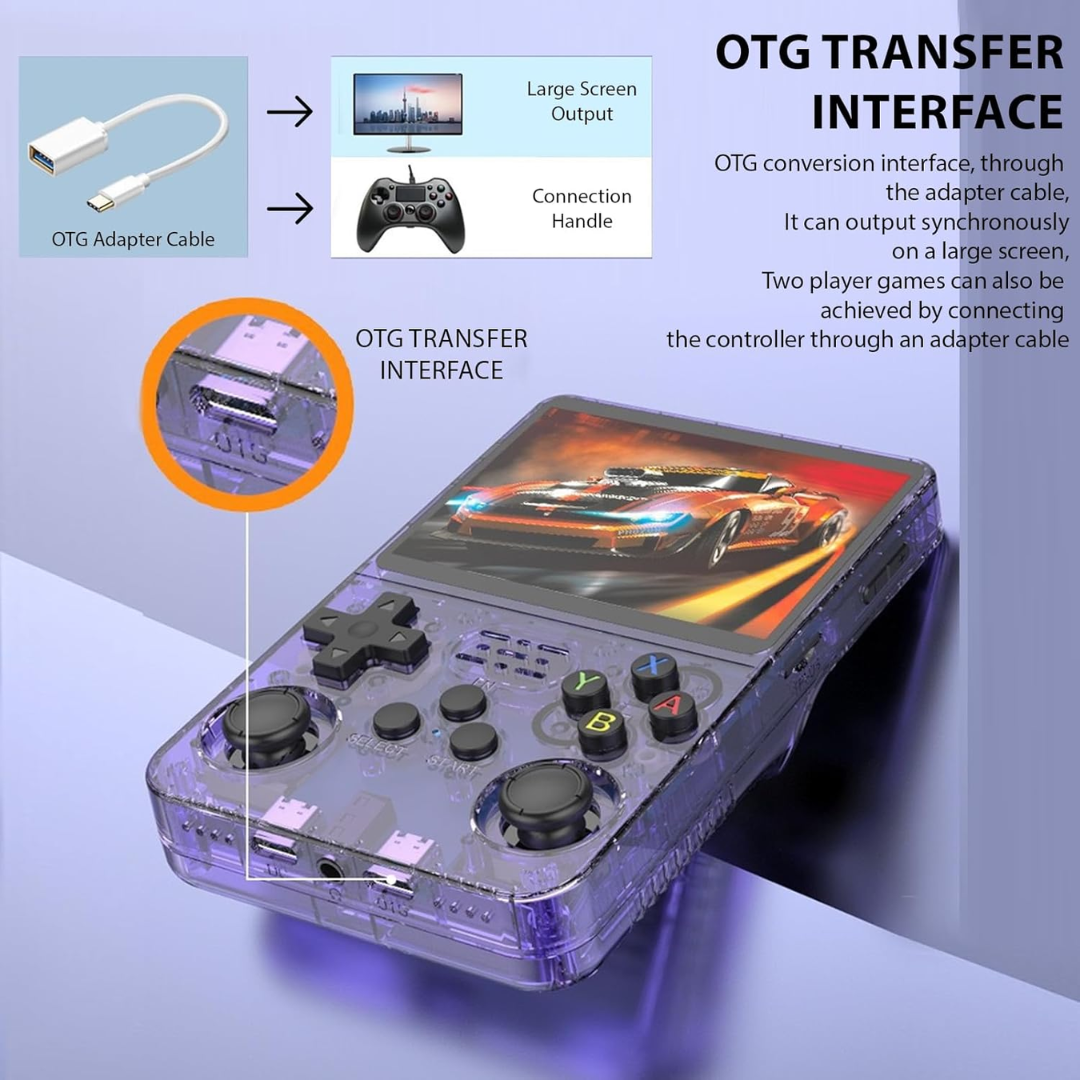 CONSOLA RETRO PORTÁTIL HD con 21.000 JUEGOS